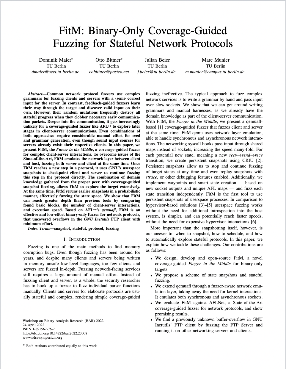 The FitM paper