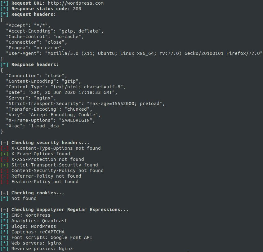output