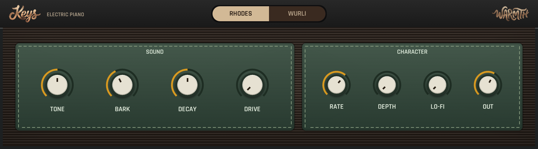 Warmth Keys