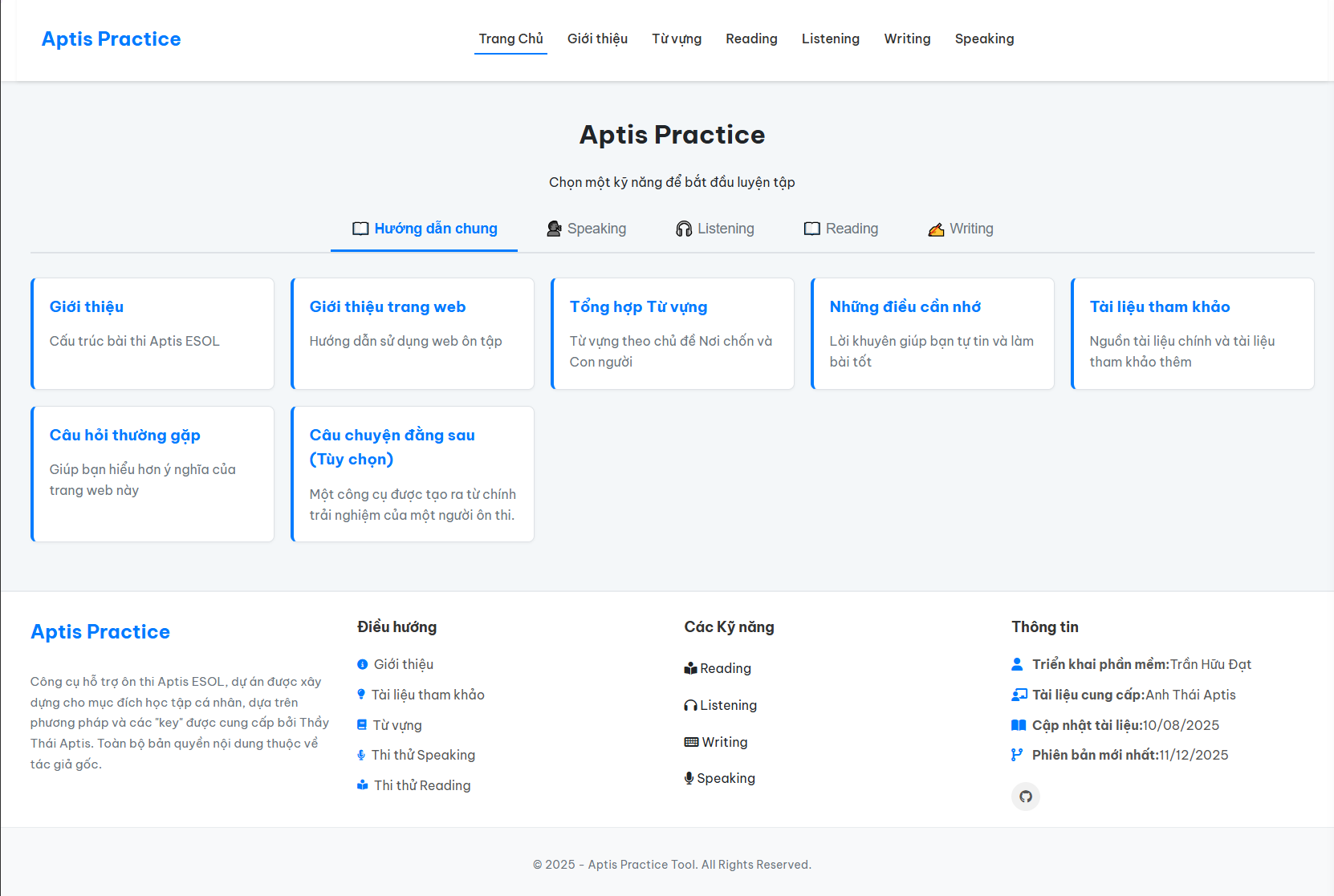 Aptis Practice