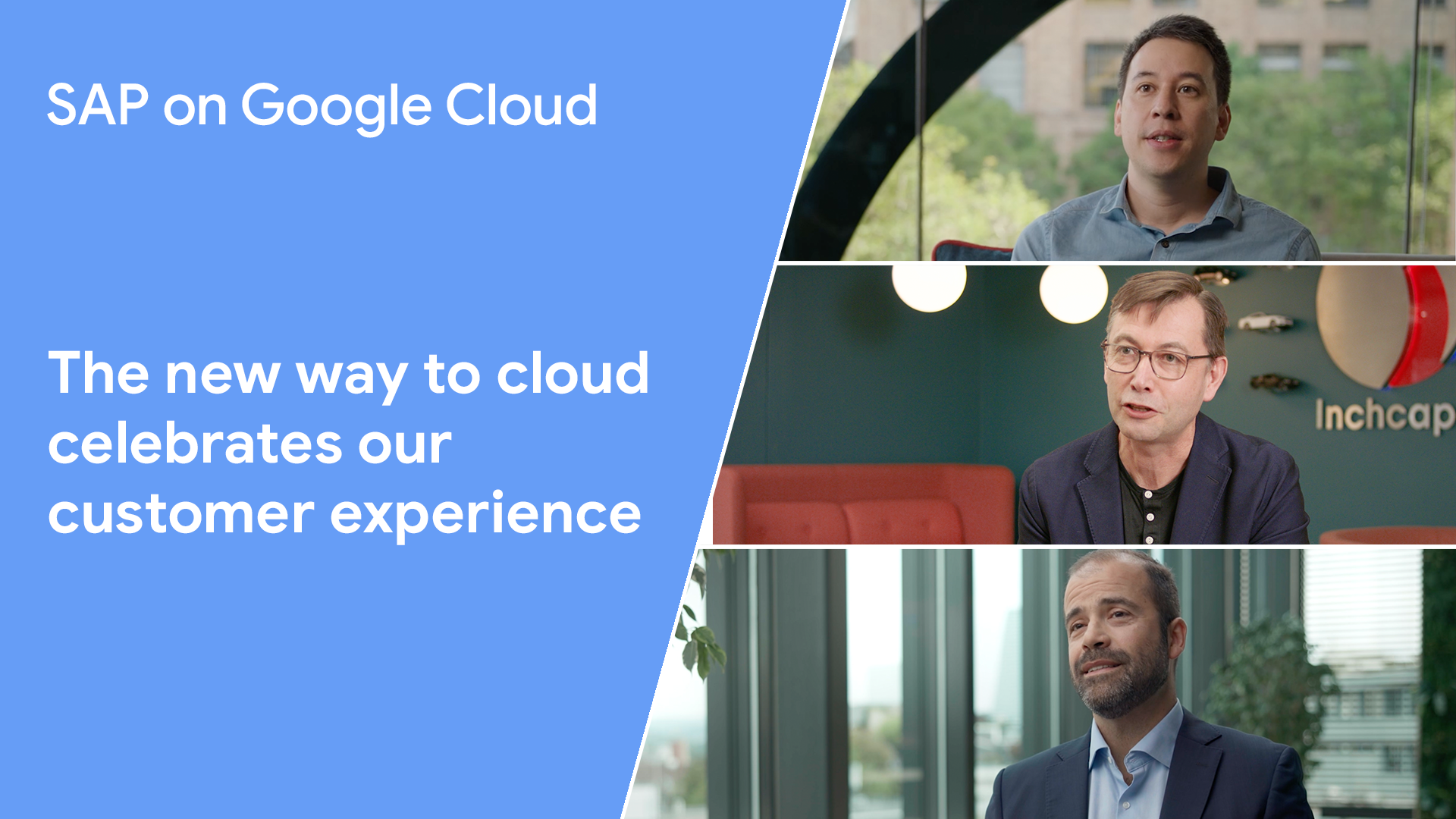 SAP on Google Cloud customer experience video