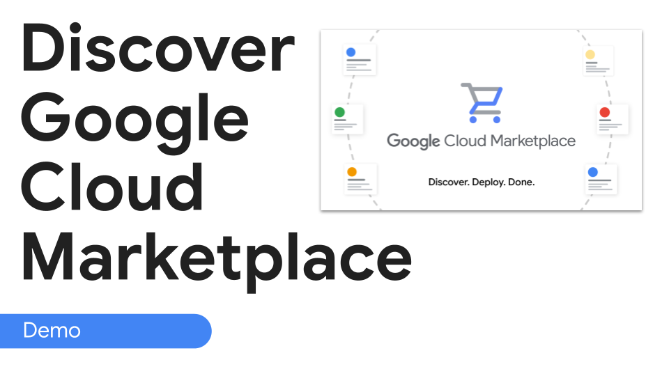 Google Cloud Marketplace demo