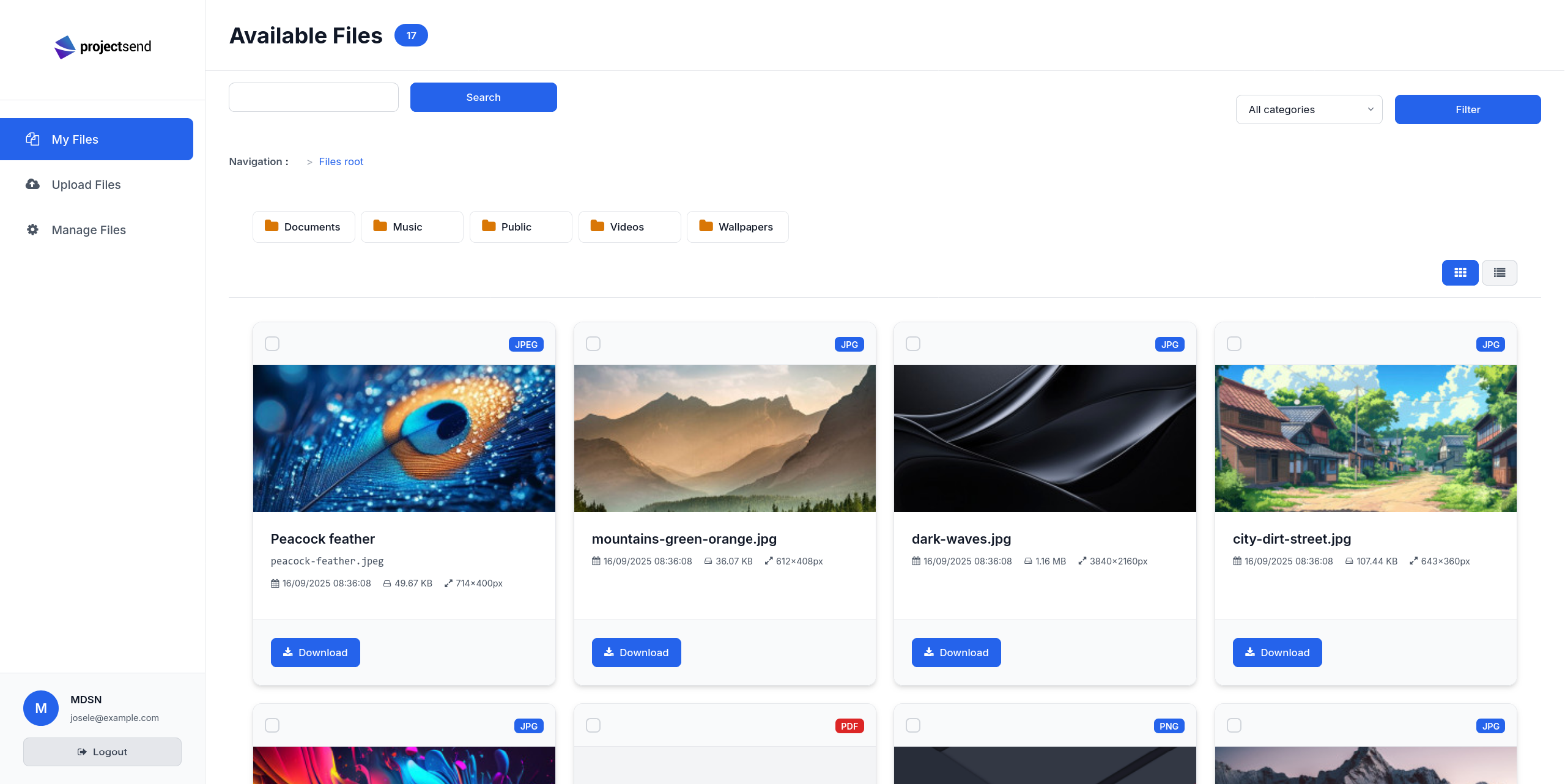 Client portal