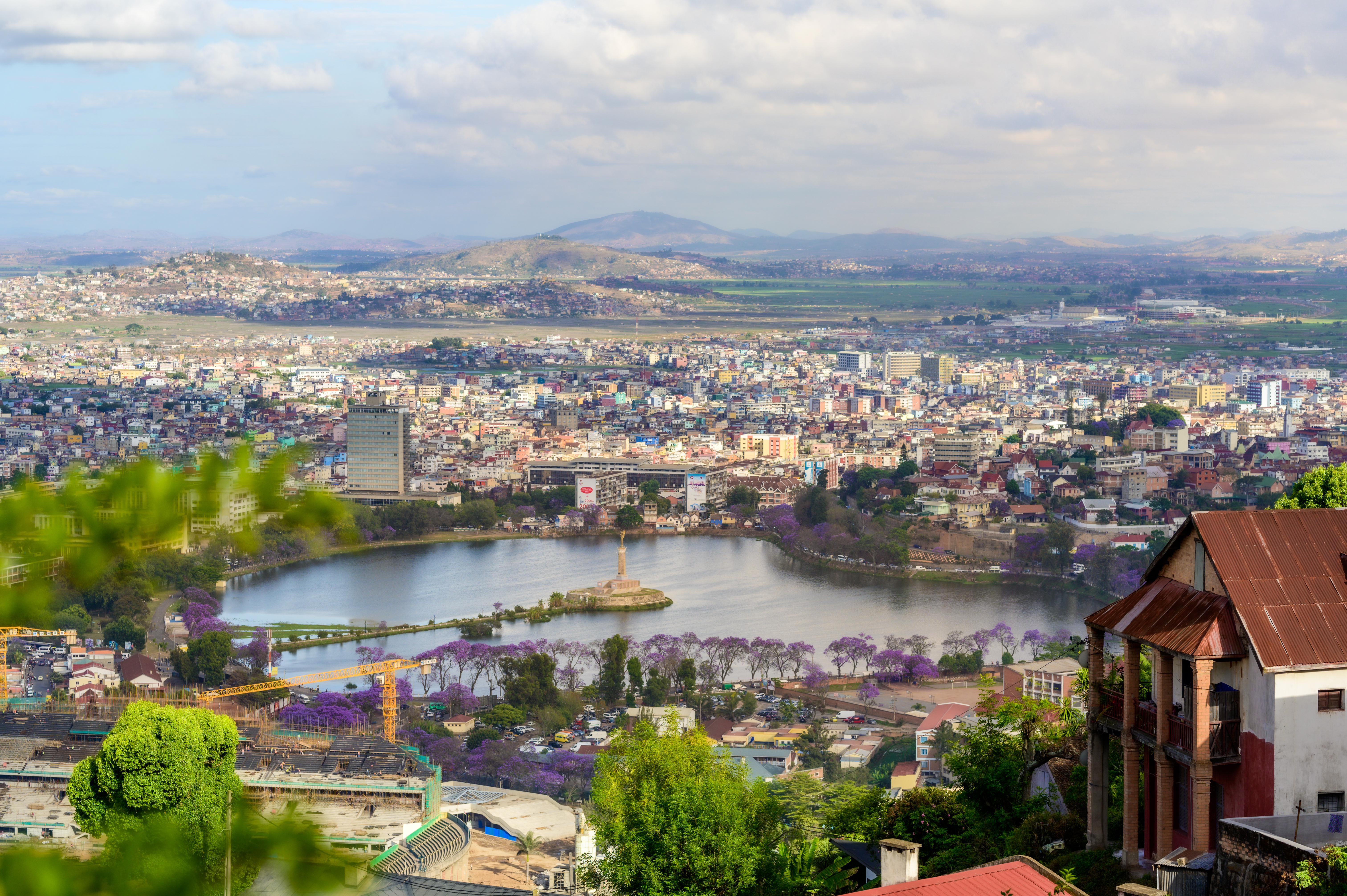 View of Madagascar